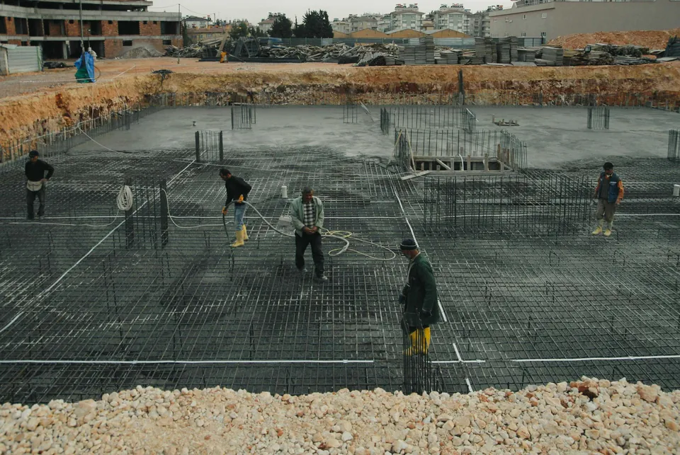 Concrete estimating construction scope